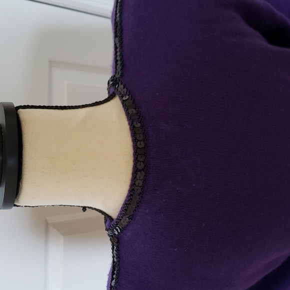 Vintage Sweater Lambs Wool & Angora With Sequins - Picture 7 of 13